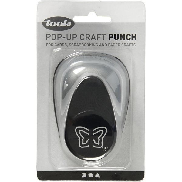 Tools Pop-Up Stansejern, 38 mm, sommerfugl
