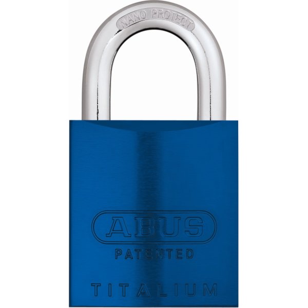ABUS hængelås 83AL/45 S-DK, Blå
