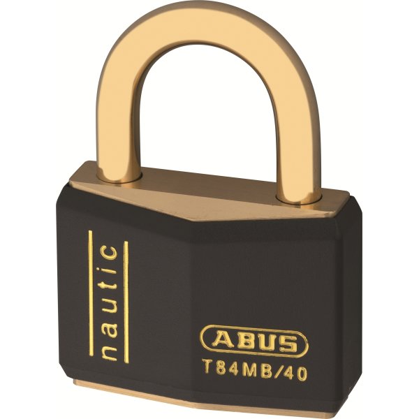 ABUS hængelås T84MB/40 mm - 2 stk enslukkende