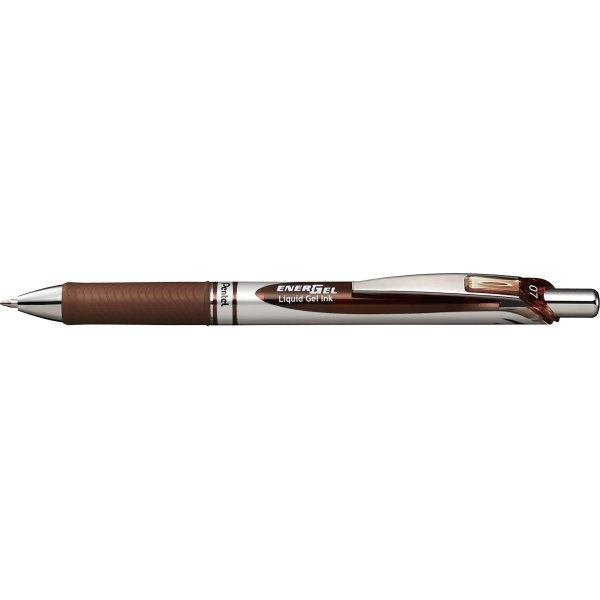 Pentel Energel BL77 Rollerball, brun