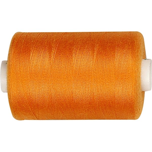 Sytråd, polyester, 1000 m, orange