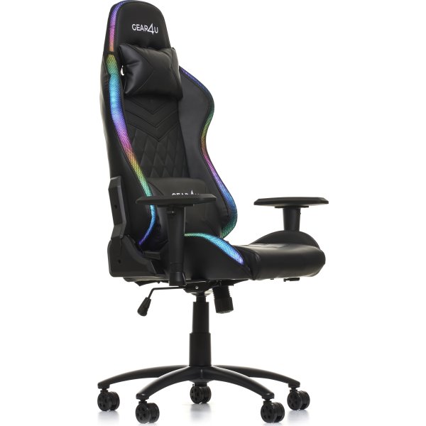 Gear4U Illuminate Gamerstol m. RGB belysning