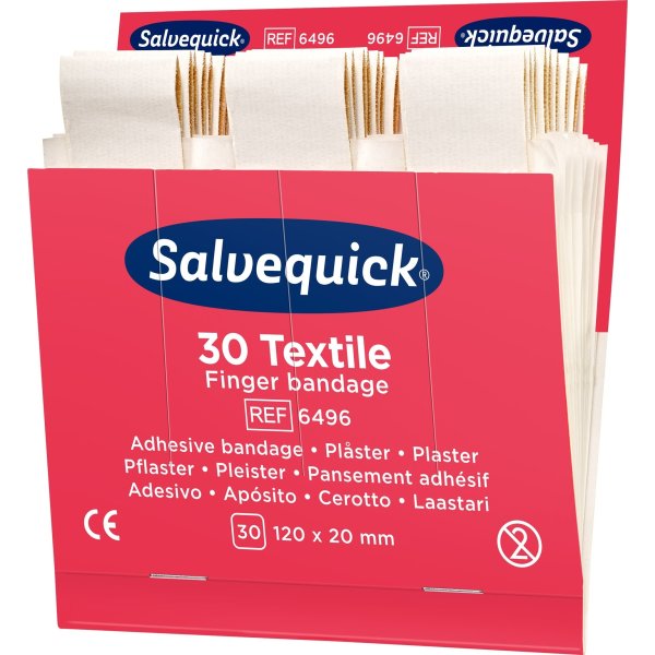 Salvequick Plaster | Textile Finger | 30 plastre