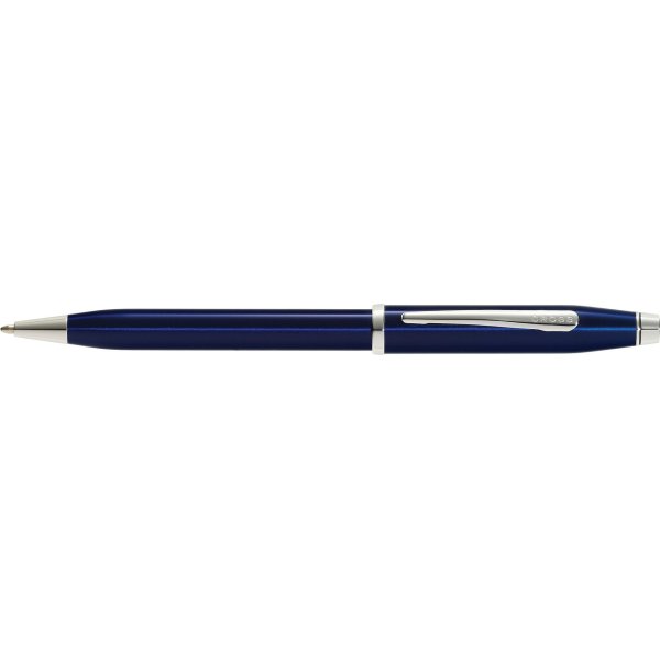 Cross Century II Kuglepen | Blue Lacquer/Chrome
