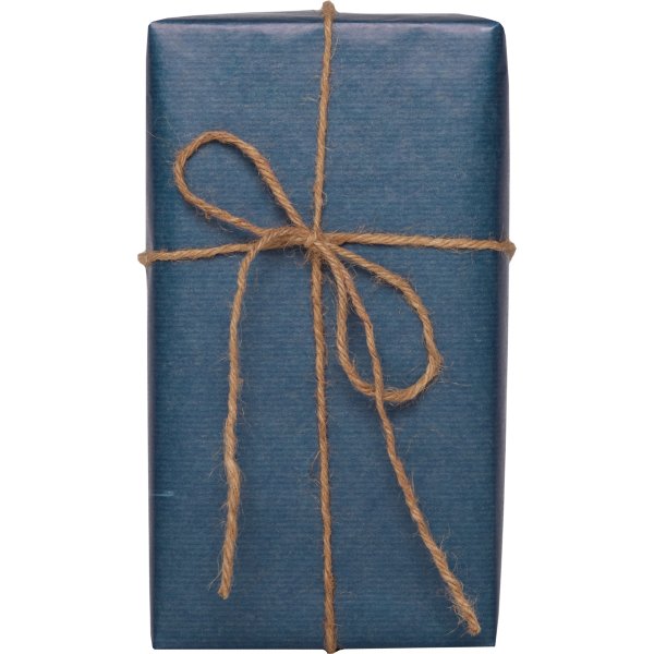 Gavepapir Kraft Ensfarvet Blå, 57 cm x 154 m