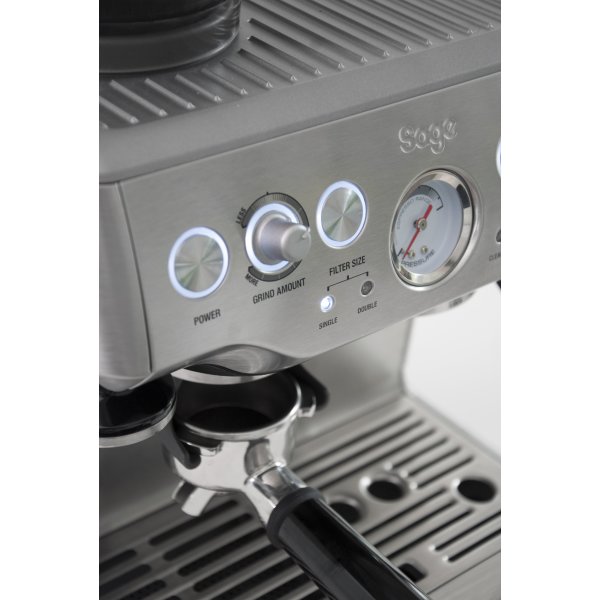Sage BES 875 BSS Espressomaskine, grå