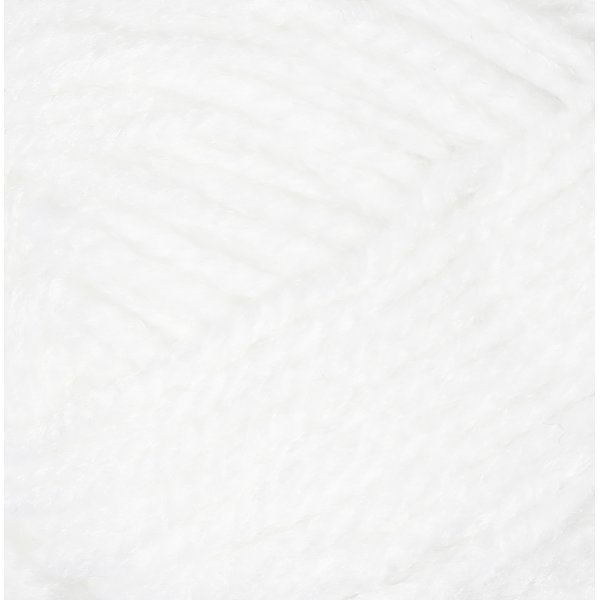 Fantasia Akrylgarn, 50g, hvid 