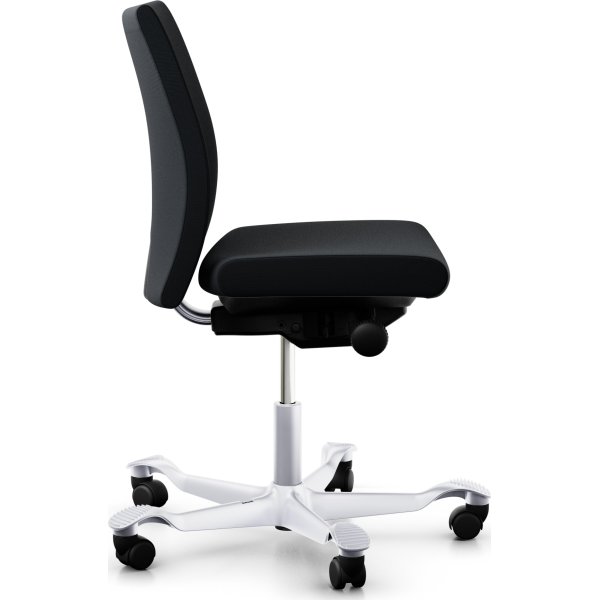 DEMO: HÅG Creed mellem ryg, sort stof/sølv stel