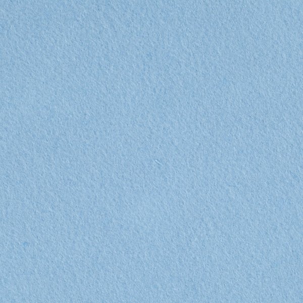 Hobbyfilt i rulle, 45cm x 5m, lys blå 