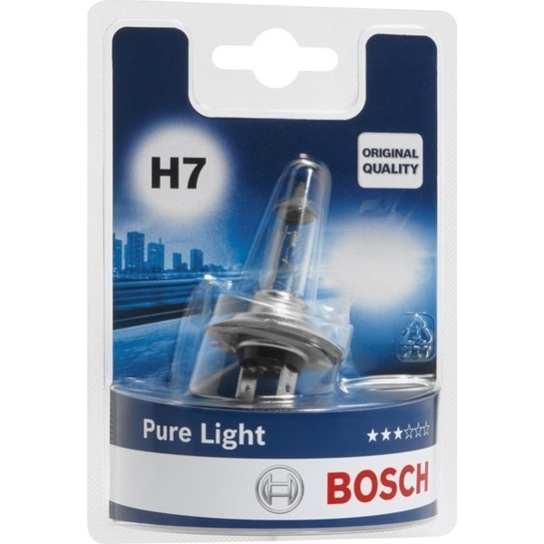 Bosch H7 auto halogenlampe, Pure Light