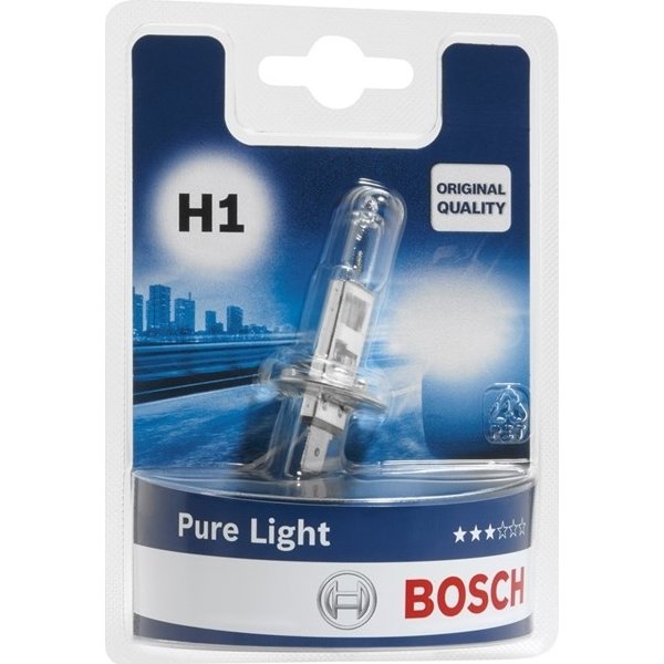 Bosch H1 auto halogenlampe, Pure Light