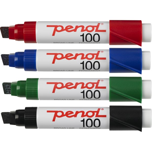 Penol 100 Permanent Marker | Blå