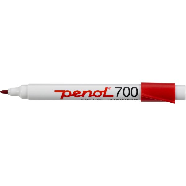 Penol 700 Permanent Marker | Rød