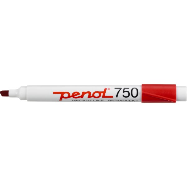 Penol 750 Permanent Marker | Rød