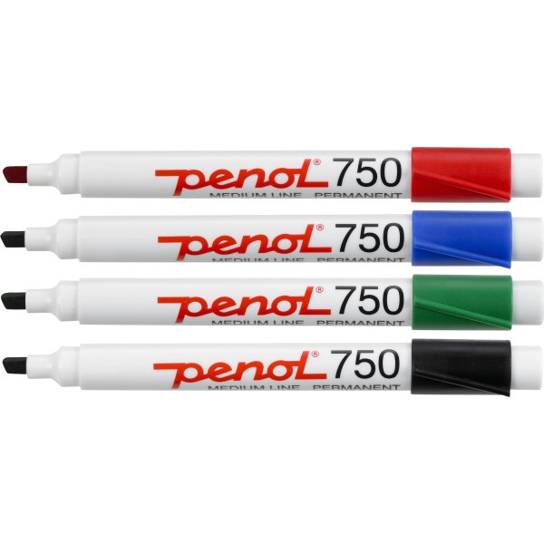Penol 750 Permanent Marker | Rød
