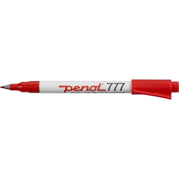 Penol 777 Permanent Marker | Rød