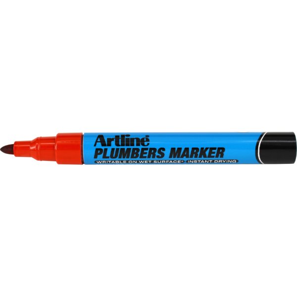 Artline Plumbers Marker, rød