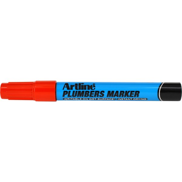 Artline Plumbers Marker, rød