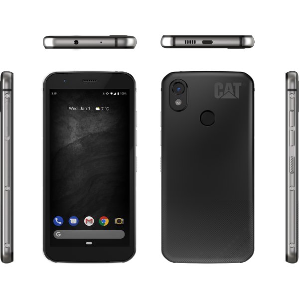 Caterpillar CAT S52 smartphone, sort