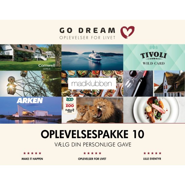 Go Dream Gavepakke 1000 kr.