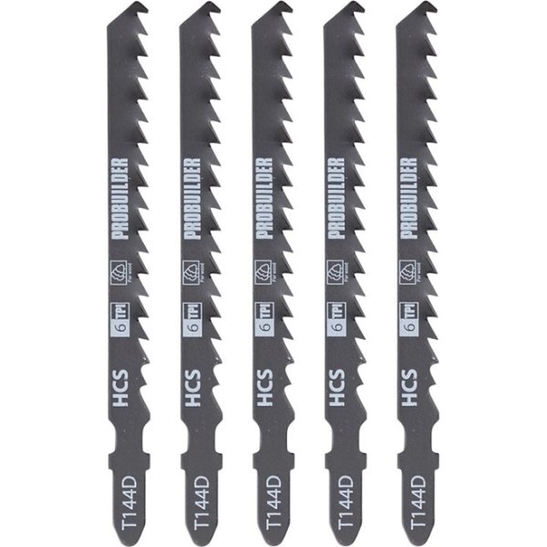 Probuilder stiksavsklinger, T144D, 100 mm, 5 stk