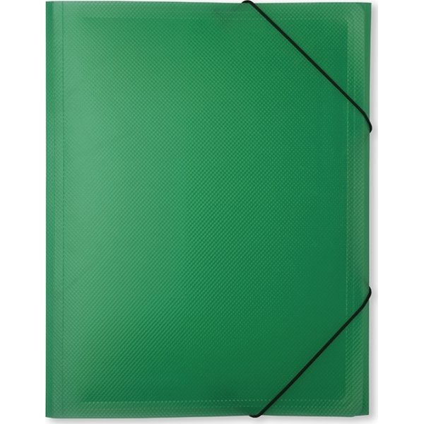 DocuSmart elastikmappe A4, PP, grøn