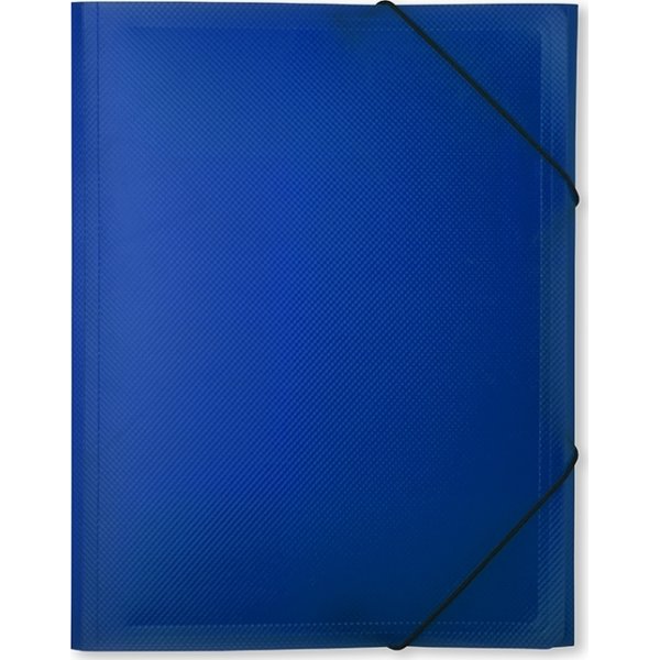 DocuSmart elastikmappe A4, PP, marineblå