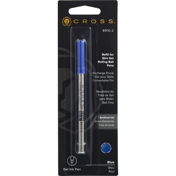 Cross Refill | Slim Rollerball | M | Blå