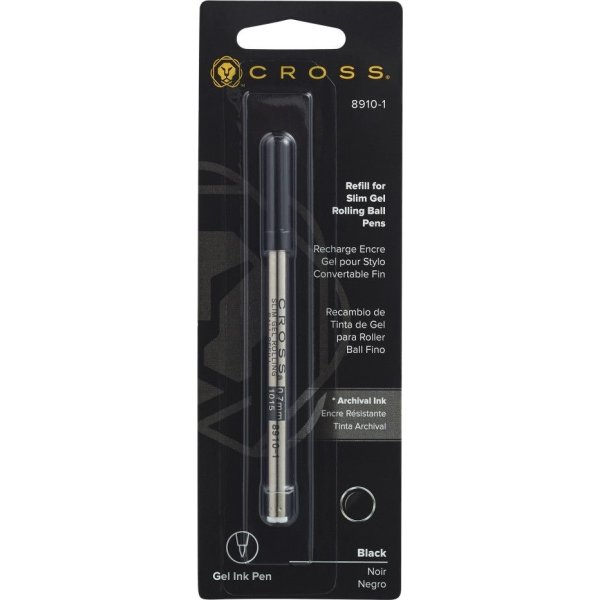 Cross Refill | Slim Rollerball | M | Sort