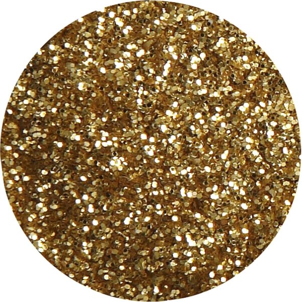Glitterdrys, guld, 110 g