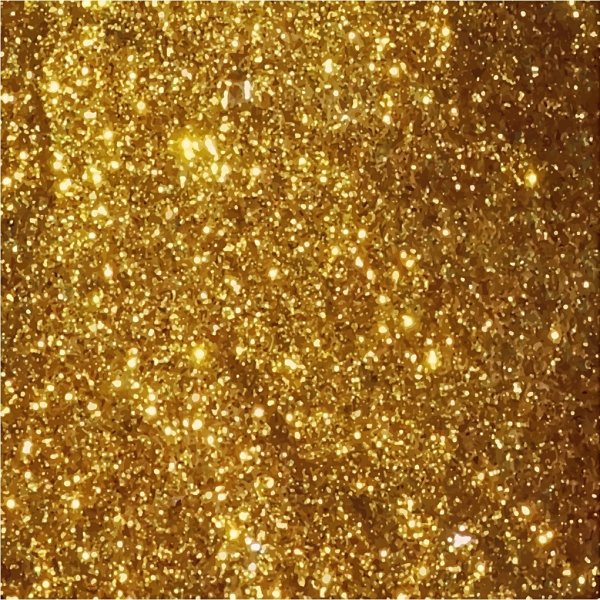 Glitter og Pailletter, guld, 6x5 g