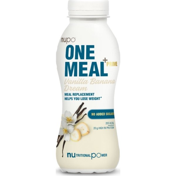 Nupo One Meal Shake vanilje & banan, 330 ml