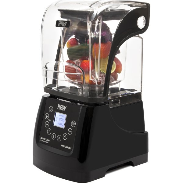 RAW Pro Q4560D Blender, sort Fri Fragt Lomax