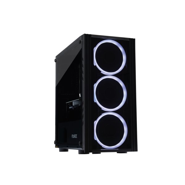 Brugt Gear4U Black Widow Gaming stationær pc, sort