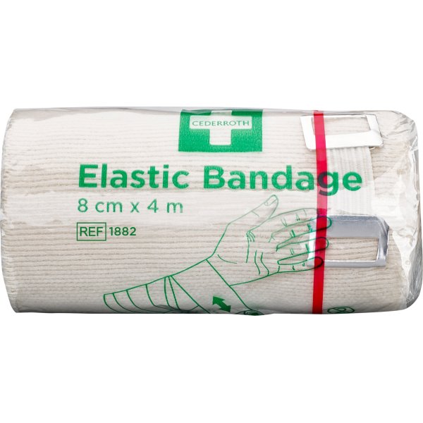 Cederroth Elastikbind | 8 cm x 4 m