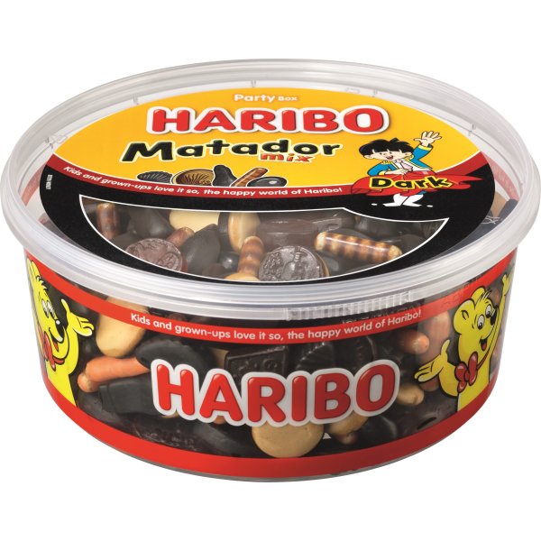 Haribo Matador mix dark, 900 g