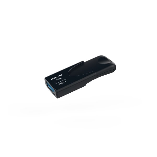 PNY USB 3.1 Attache 4 - 32GB, sort