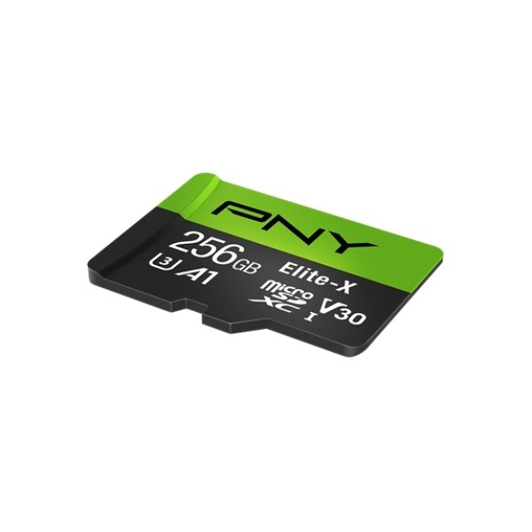 PNY Elite-X Micro SDXC 4K 256GB Class10 m/adapter