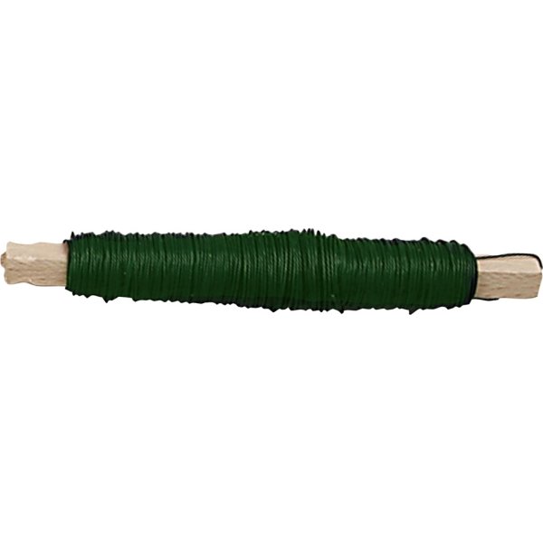 Ståltråd | 0,5 mm | Grøn | 10x50 m