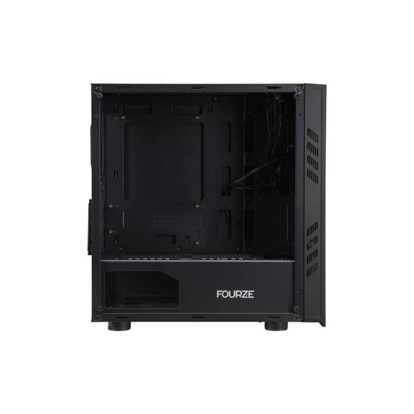 Fourze T155 Micro ATX kabinet, sort