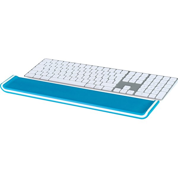 Leitz Ergo WOW keyboard håndledsstøtte, blå