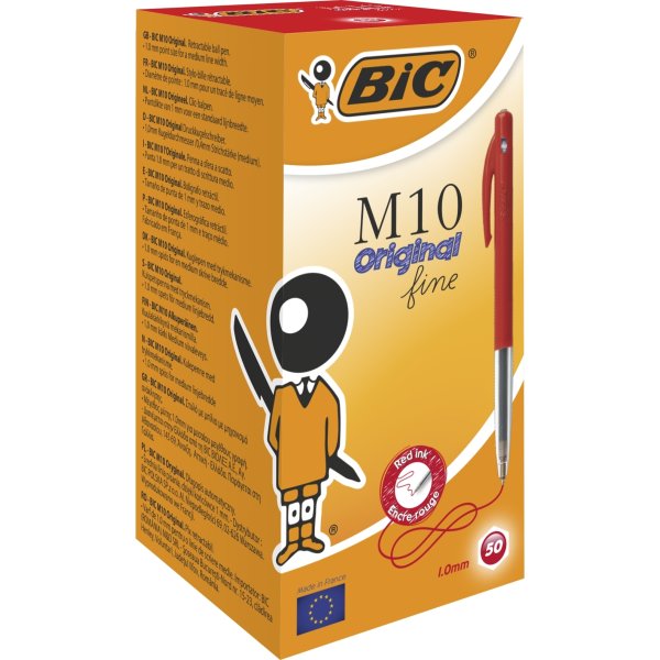 BiC M10 Original Kuglepen | M | Rød