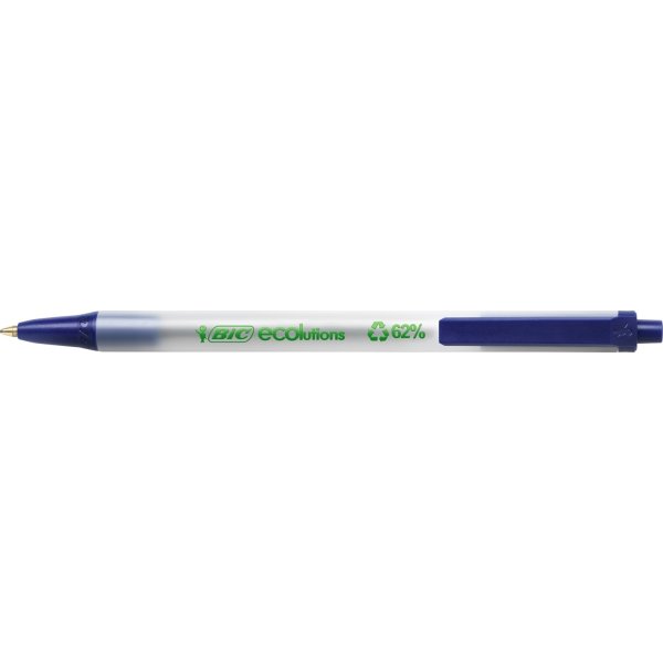 BiC Ecolutions Clic Stic Kuglepen | Blå