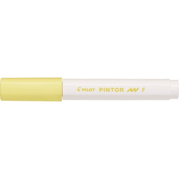 Pilot Pintor Marker | F | 1 mm | Pastel gul