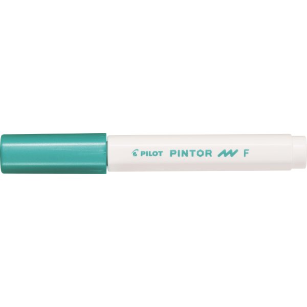 Pilot Pintor Marker | F | 1 mm | Metal grøn