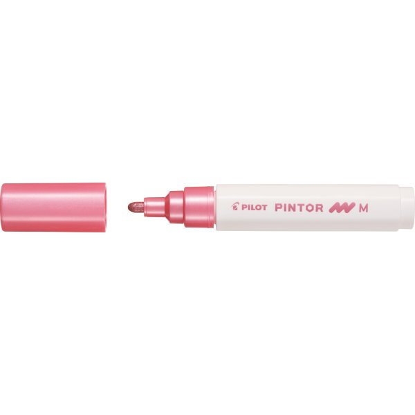 Pilot Pintor Marker | M | 1,4 mm | Metal pink