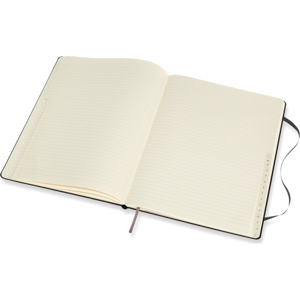 Moleskine Adressebog XL Sort Lomax A/S