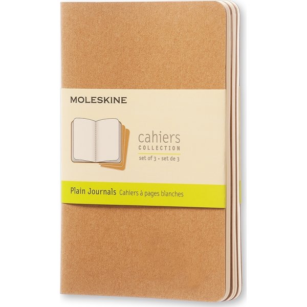Moleskine Cahier Notesbog | Pkt. | Blan. | Kraft
