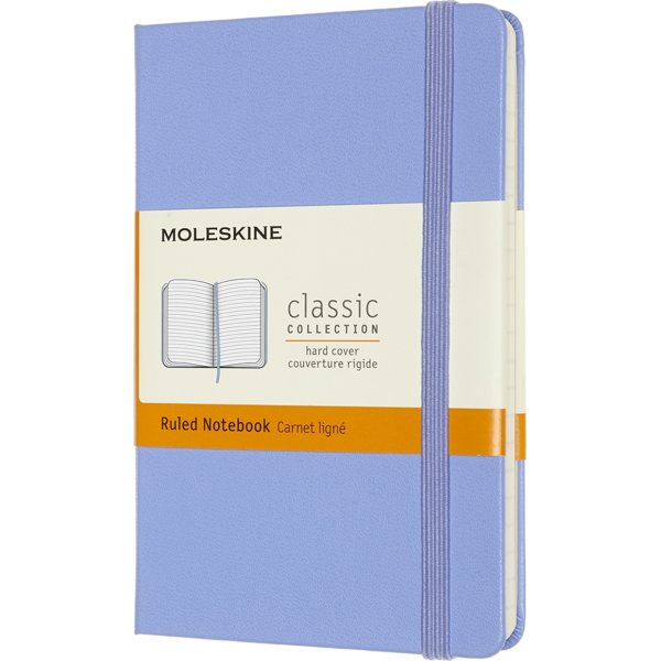 Moleskine Clas. H Notesbog | Pkt. | Linj. | H.blå
