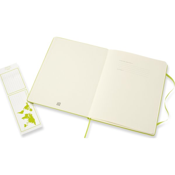 Moleskine Clas. H Notesbog | XL | Linj. | L.grøn
